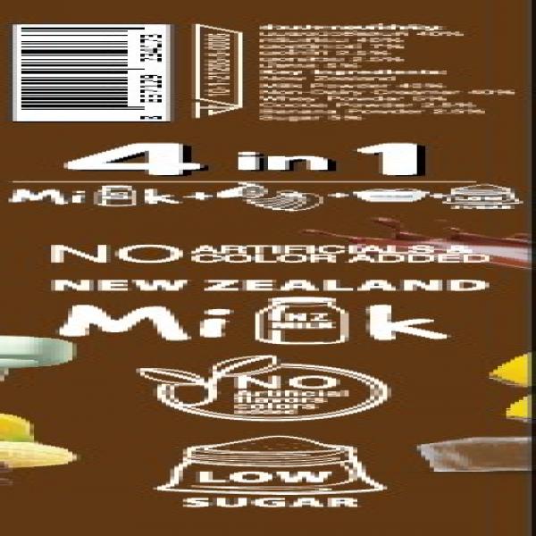 Instant Milk Drink Powder Cocoa and Banana Flavored