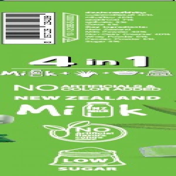 เครื่องดื่มนมรสใบเตยปรุงสำเร็จชนิดผง