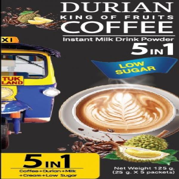 Instant Milk Drink Powder Coffee and Monthong Durian Flavored