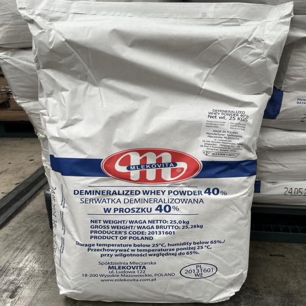 Demineralised Whey Powder 40% - Mlekovita, Wysokie, Mazowieckie, Poland