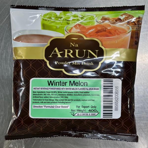 INSTANT BEVERAGE POWDER MIXED WITH WINTER MELON FLAVORED