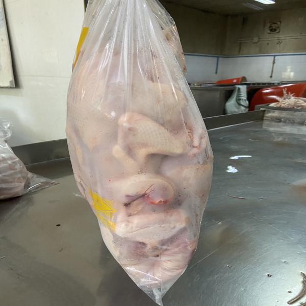 Round chicken