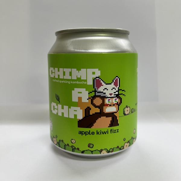 Sparkling Kombucha Apple Kiwi flavored Beverage