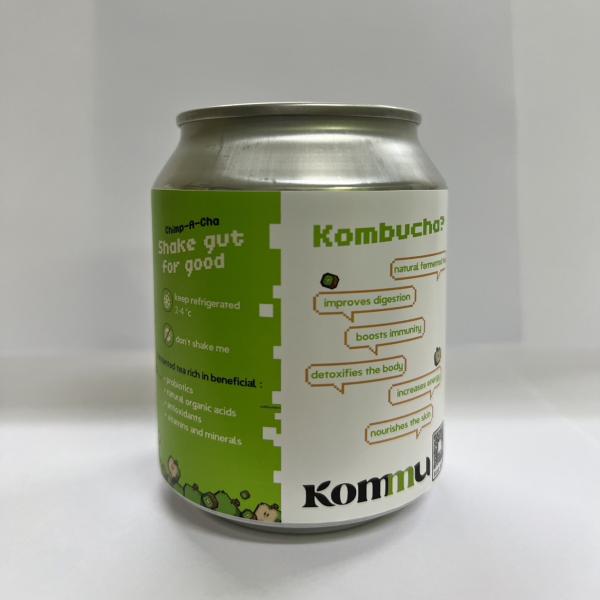 Sparkling Kombucha Apple Kiwi flavored Beverage
