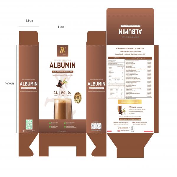 BL EGG WHITE PROTEIN Chocolate Flavor (Dietary Supplement Product) Zawiiya Brand