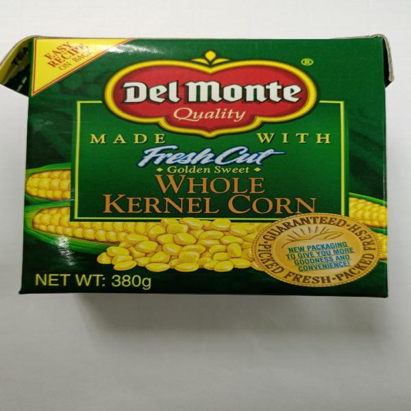 RECARTED WHOLE KERNEL CORN IN BRINE