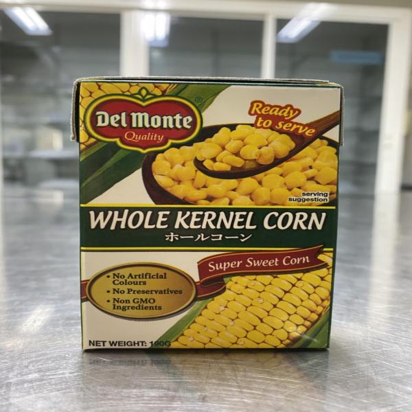 RECARTED WHOLE KERNEL CORN IN BRINE 190 G.