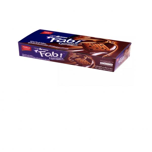 ไฮด์ แอนด์ ซีค แฟ็บ ช็อกโกแลต  (คุกกี้แซนวิชรสช็อกโกแลตชิพสอดไส้ครีม กลิ่นช็อกโกแลต)