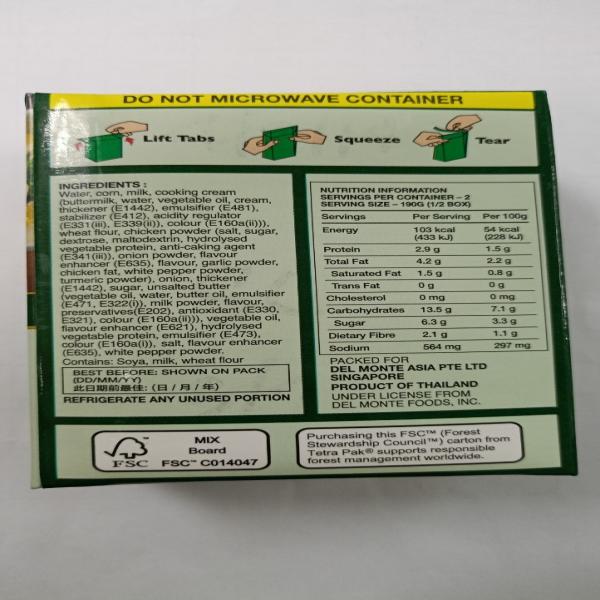 RECARTED CREAMY CORN SOUP