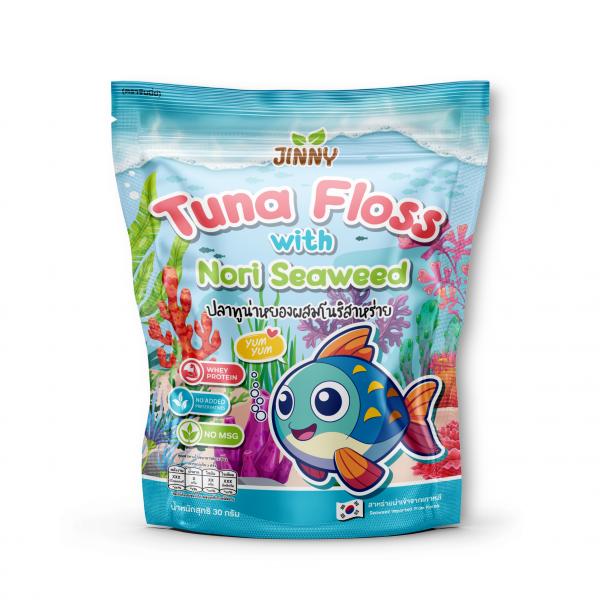 ปลาทูน่าหยองผสมโนริสาหร่าย