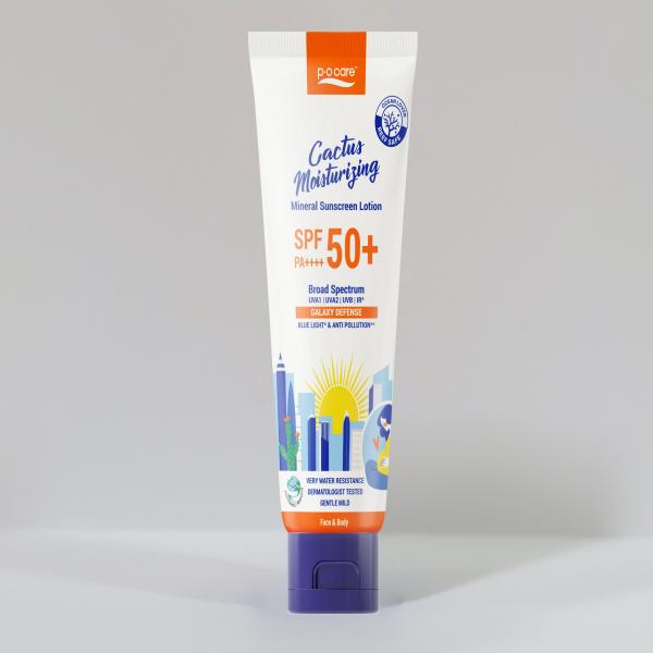 POCARE CACTUS MOISTURIZING MINERAL SUNSCREEN SPF50+PA++++