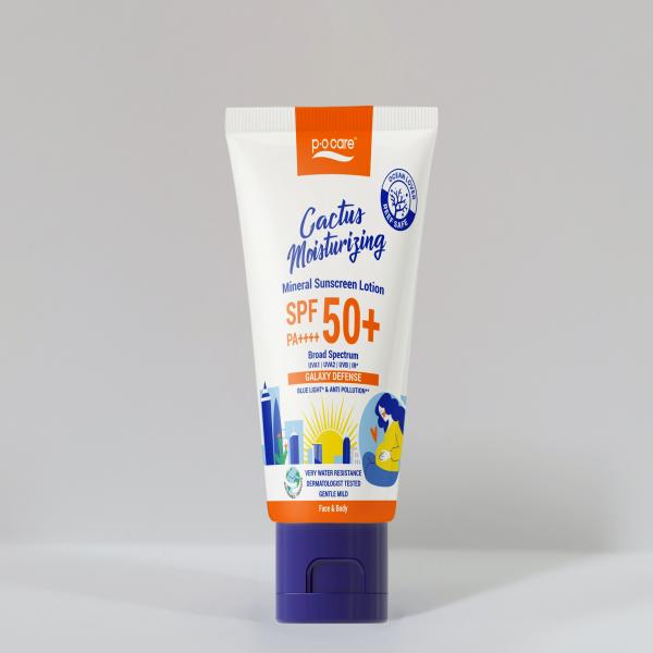 POCARE CACTUS MOISTURIZING MINERAL SUNSCREEN SPF50+PA++++