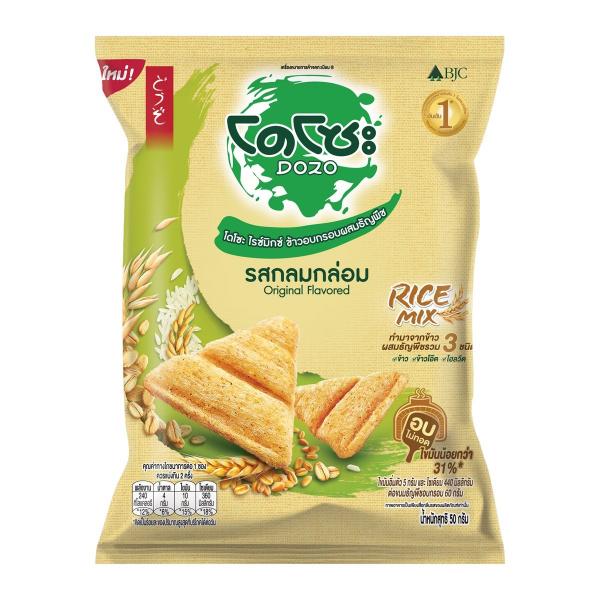 Dozo Rice mix Baked rice mixed with Multigrain snack Original flavored