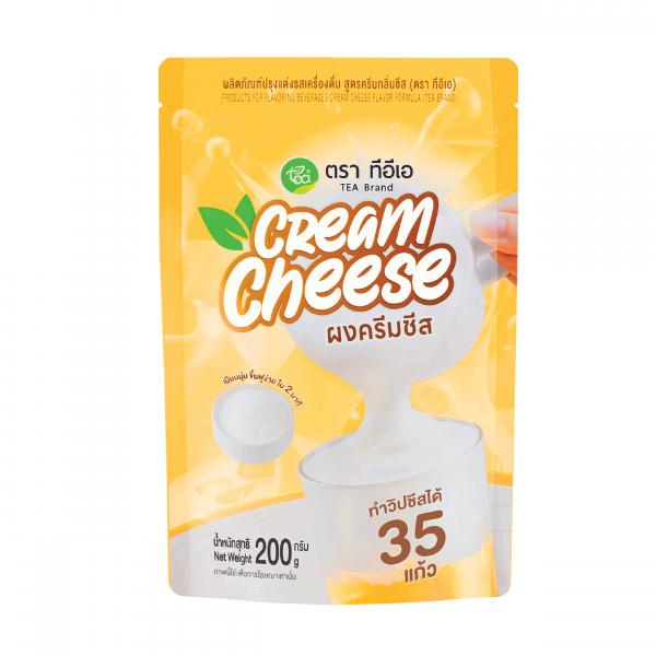 ผลิตภัณฑ์ปรุงแต่งรสเครื่องดื่ม สูตรครีมกลิ่นชีส ตรา ทีอีเอ