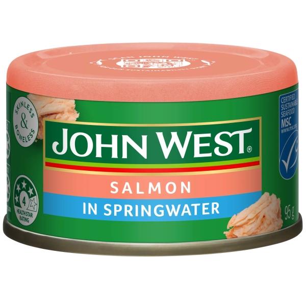 34118 SALMON TEMPTERS SPRINGWATER 95g