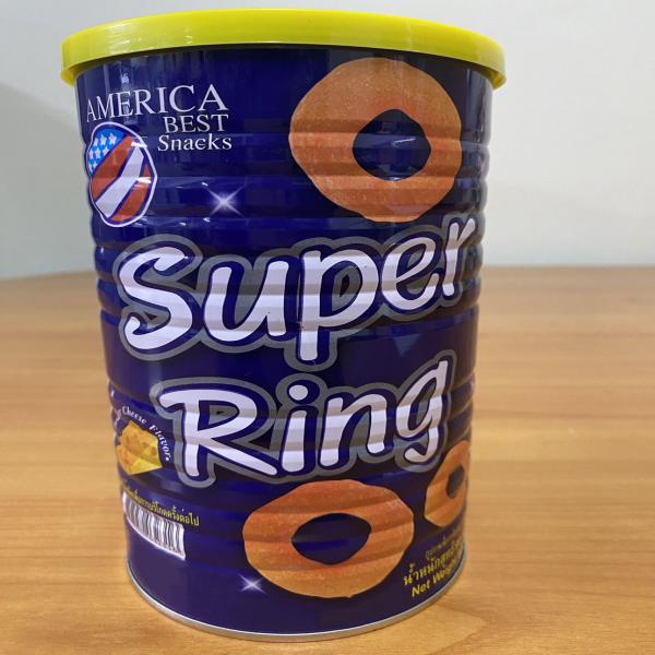 ซุปเปอร์ริง ขนมอบกรอบรสเชดดาร์ชีส