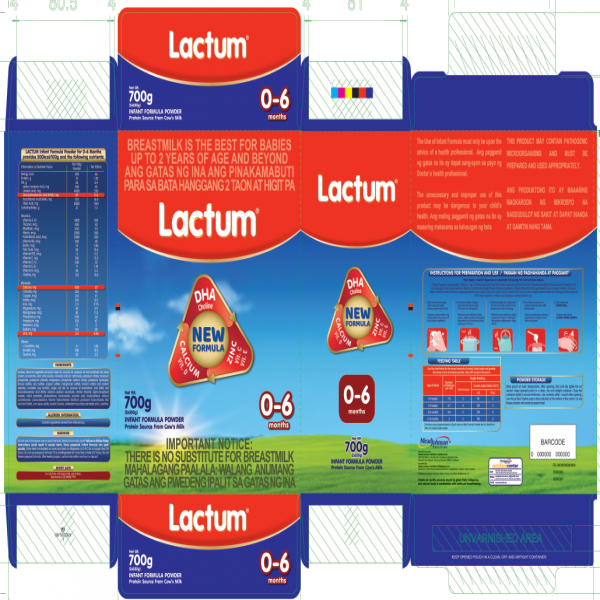 INFANT FORMULA POWDER FOR 0-6 MONTHS