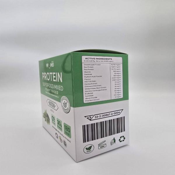 PROINS PROTEIN SUPERFOOD MIXED PLANT BASED MATCHA GREEN