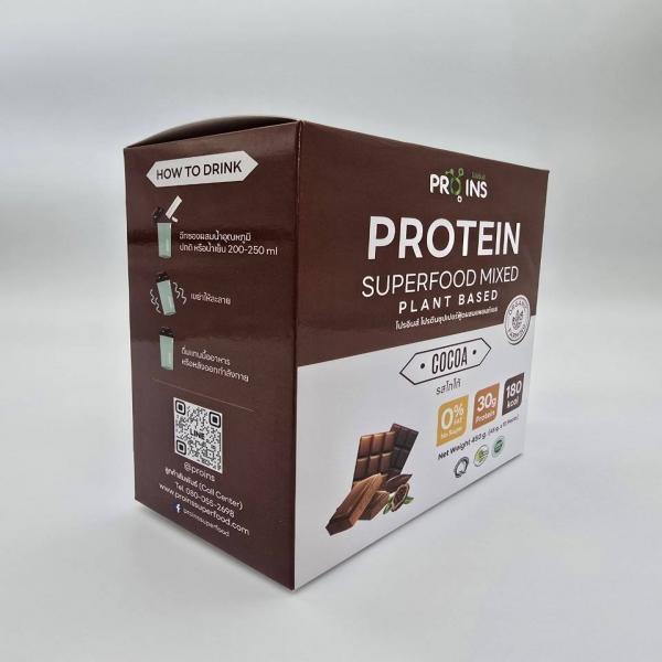PROINS PROTEIN SUPERFOOD MIXED PLANT BASED COCOA