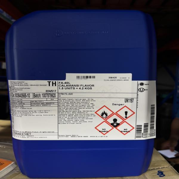 CALAMANSI FLAVOR FA-40L (NATURE IDENTICAL FLAVOR)