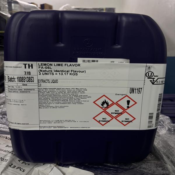 เลมอน ไลม์ เฟลเวอร์ เอฟเอ-05แอล (กลิ่นเลมอนและมะนาว) (วัตถุแต่งกลิ่นรสเลียนธรรมชาติ)