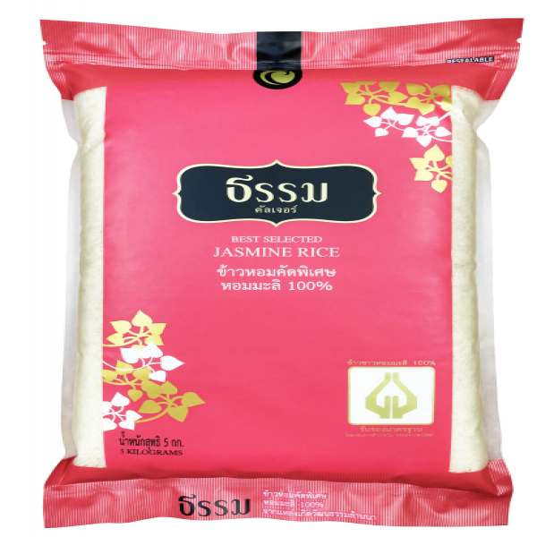 ข้าวหอมคัดพิเศษหอมมะลิ 100%