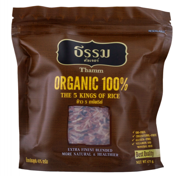 ORGANIC 100% THE 5 KINGS OF RICE