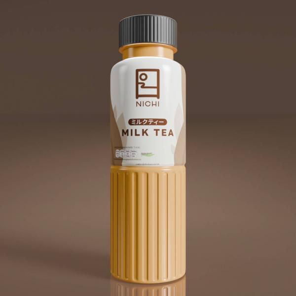 ชานมพร้อมดื่ม (ผสมชาอัสสัม ซีลอน และเอิร์ลเกรย์) (ตรานิชิ)