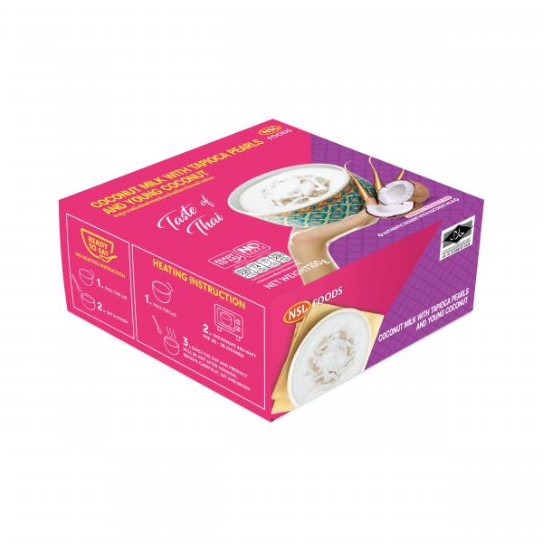 Coconut Pudding Sago with Young Coconut