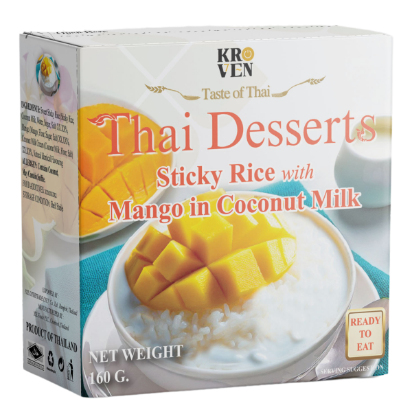 Sticky Rice with Mango in Coconut milk