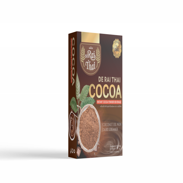 Instant cocoa powder beverage