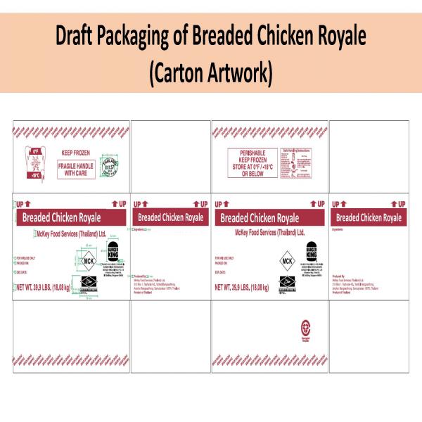 Breaded Chicken Royale