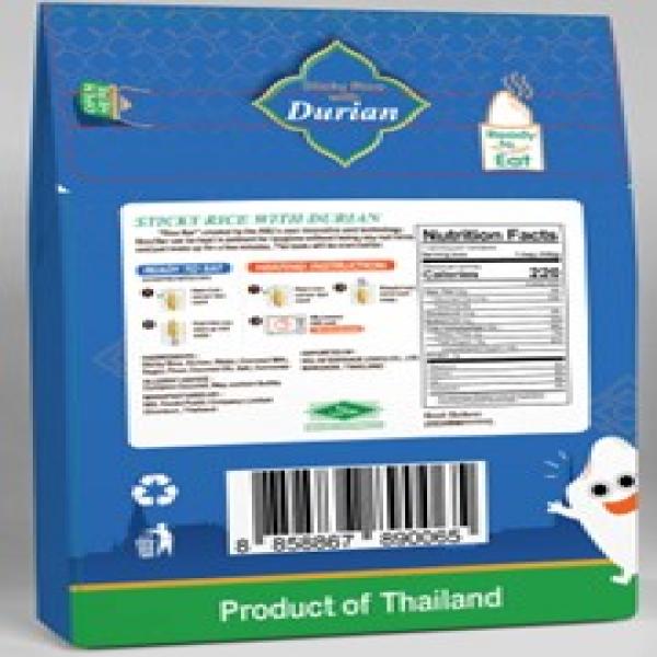 Sticky Rice with Durian