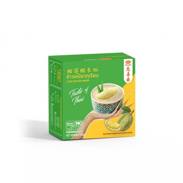 Sticky Rice with Durian