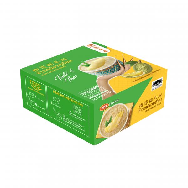 Sticky Rice with Durian