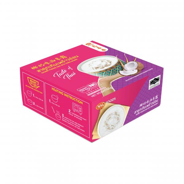 Coconut Pudding Sago with Young Coconut