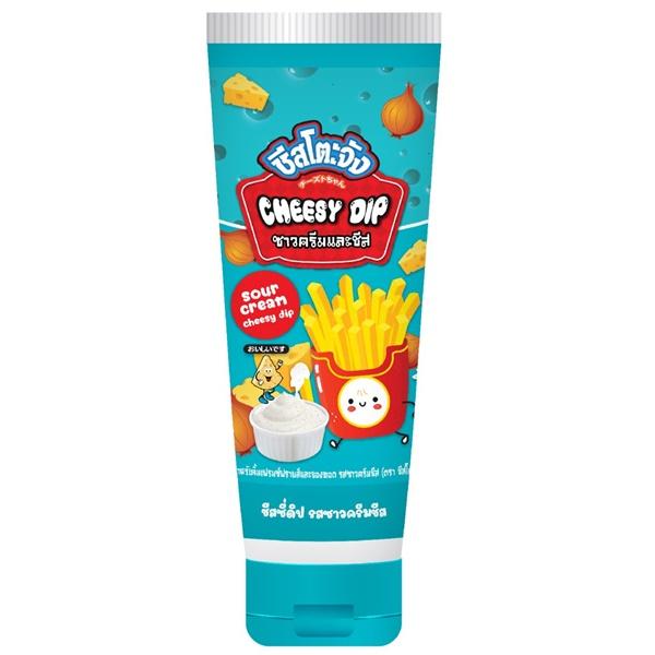 ซอสสําหรับจิ้มเฟรนซ์ฟรายส์และของทอด รสซาวครีมชีส