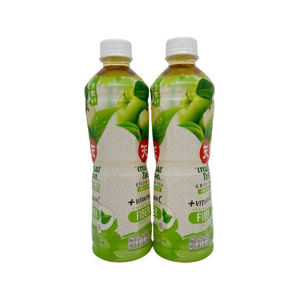 น้ำชาเขียวพร้อมดื่มกลิ่นแอปเปิ้ลเขียว ผสมวิตามินซี และใยอาหาร (ไฟเบอร์) ตรา เทนไซ โยชิ