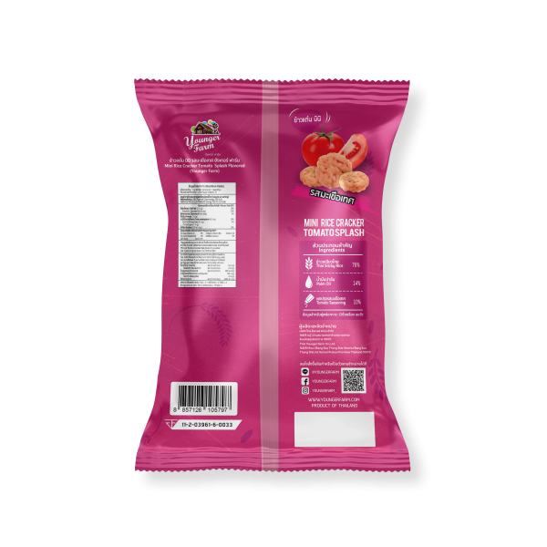 ข้าวแต๋นมินิ รสมะเขือเทศ