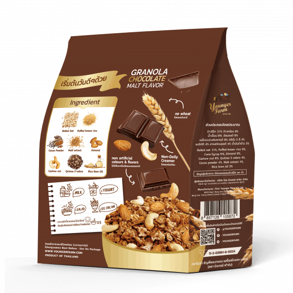 Granola Chocolate Malt Flavor