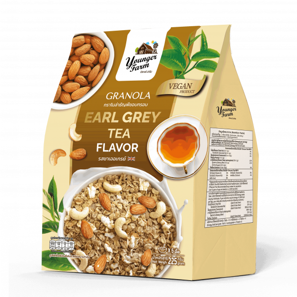 Granola Earl Grey Tea Flavor