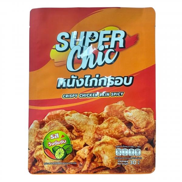 หนังไก่กรอบ รสวิงซ์แซ่บ