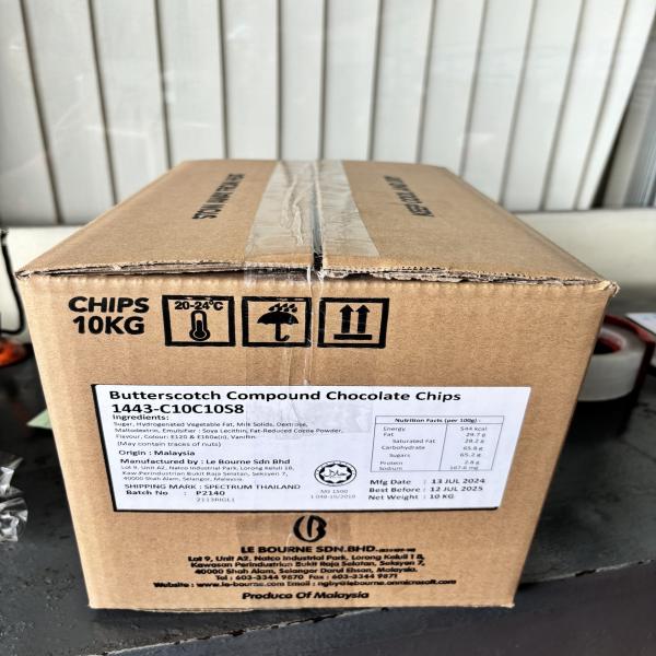 Butterscotch compound chocolate chips