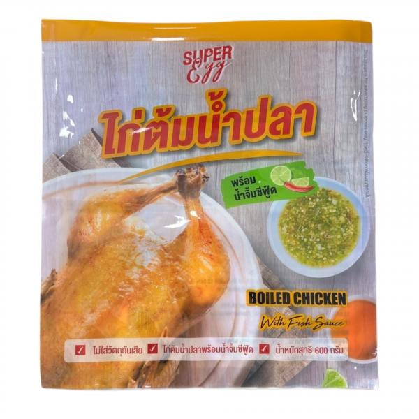 BOILED CHICKEN WITH FISH SAUCE