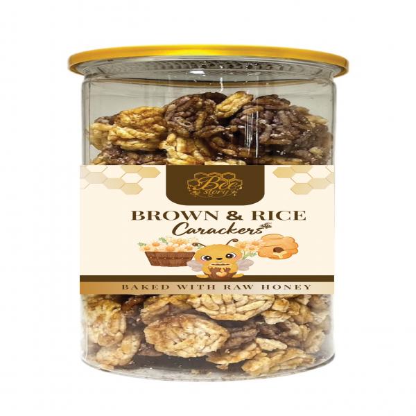 JASMINE & BROWN RICE CRACKER WITH HONEY