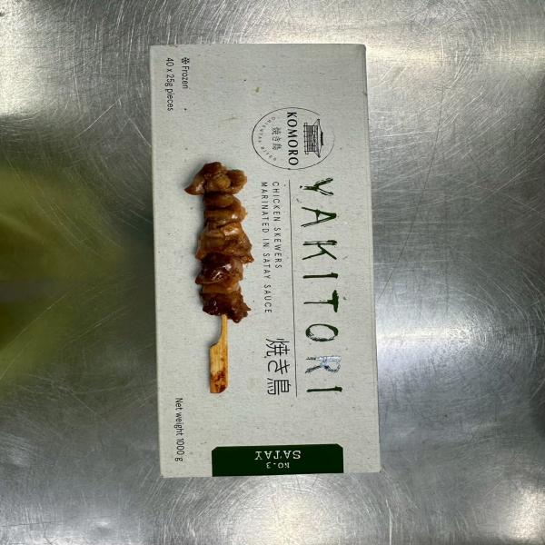 YAKITORI CHICKEN SKEWERS MARINADE IN SATAY SAUCE