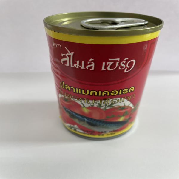 ปลาแมคเคอเรลในซอสมะเขือเทศ