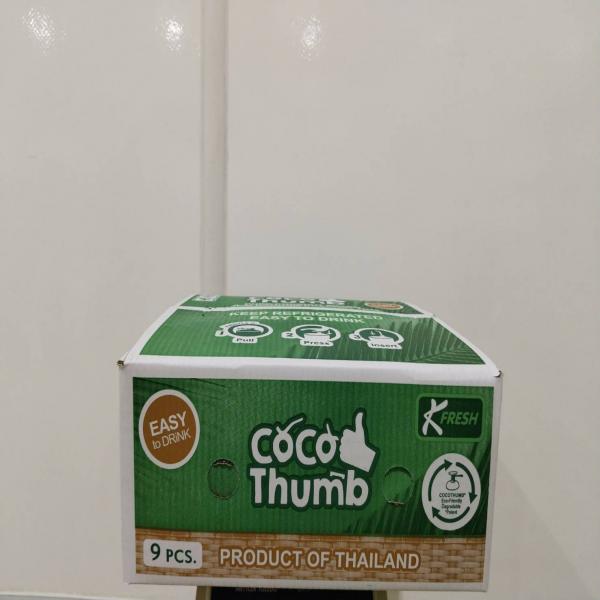 มะพร้าวน้ำหอมสดพร้อมดื่ม ตรา โคโค่ ทัมบ์