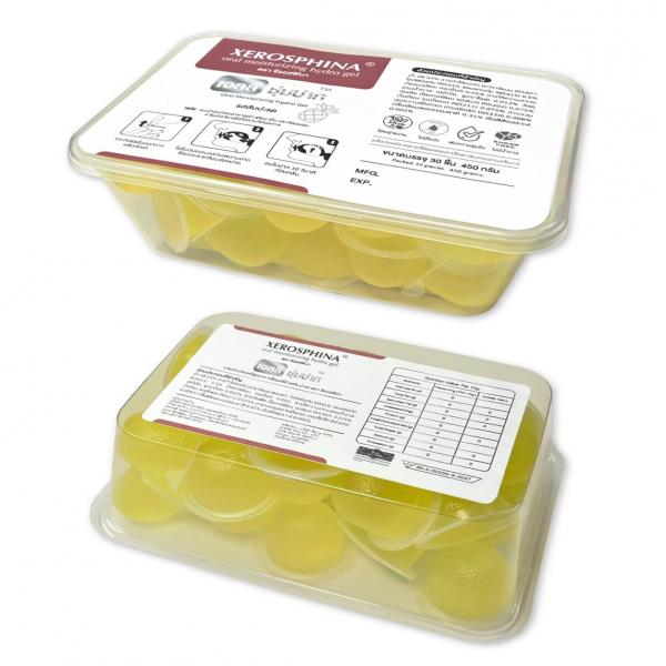 XEROSPHINA ORAL MOISTURIZING HYDRO GEL (PINEAPPLE FLAVOUR) (CARRAGEENAN JELLY CONFECTIONERY) XEROSPHINA ORAL MOISTURIZING HYDRO GEL BRAND