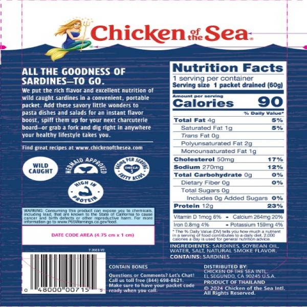 5543A4CSLM06 POUCH 110X160X25 SD OIL CS715/3 100g. (PRINTED)